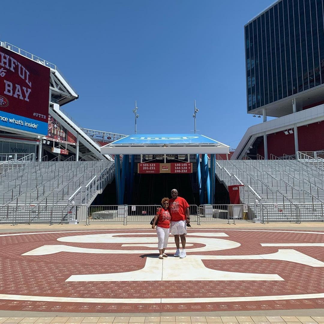 Vacation visiting Levi Stadium home of the San Francisco 49ers!
