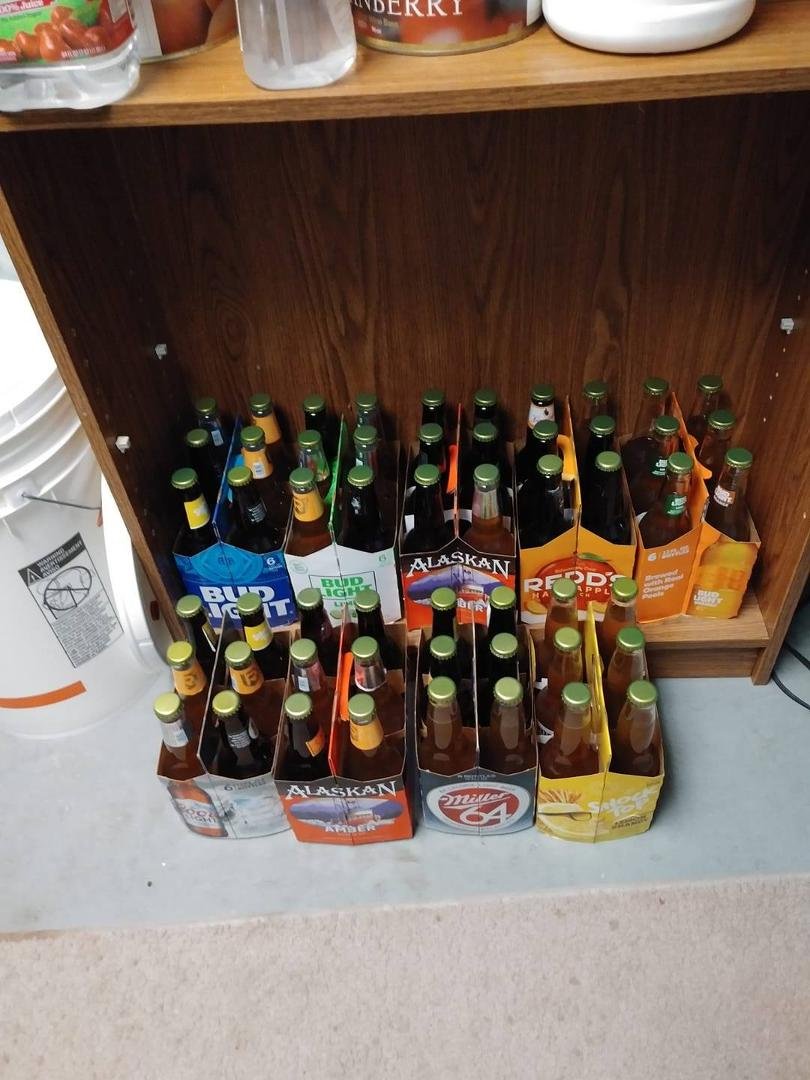 Just got them capped 5 gallons of beer.