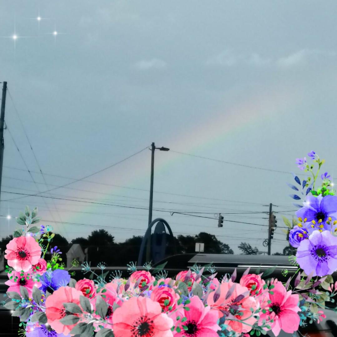 KINDA NICE TO SEE A RAINBOW