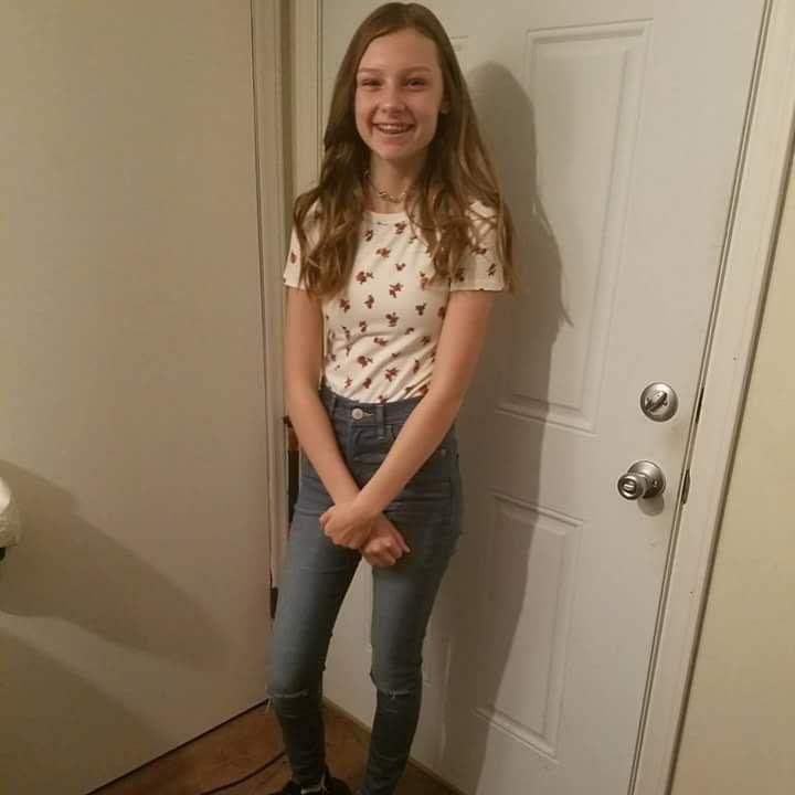 Had to share, my beautiful granddaughter, going to her freshman year of high school! Can't believe how fast she is growing! Nana is so proud of her!