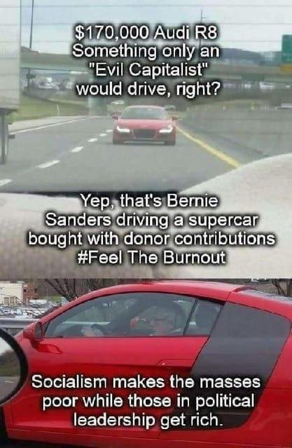 Typical SOCIALISTS! Don't drink their kool-aid!