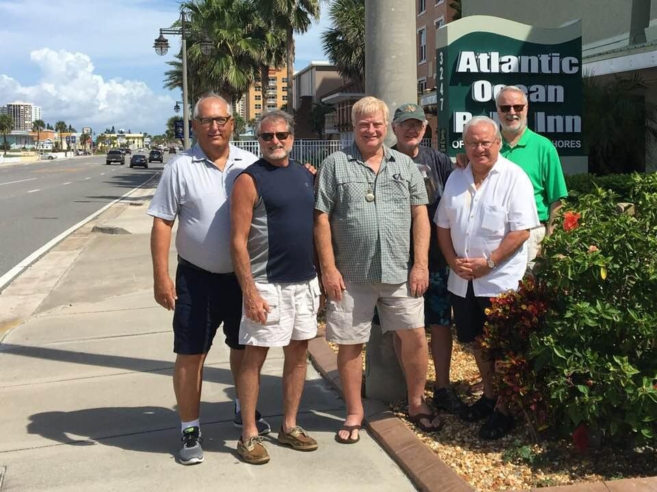 Day 2 of our 2 day annual Poker Tournament Reunion in Daytona Beach with my good friends from many years of working together in the Printing Industry.