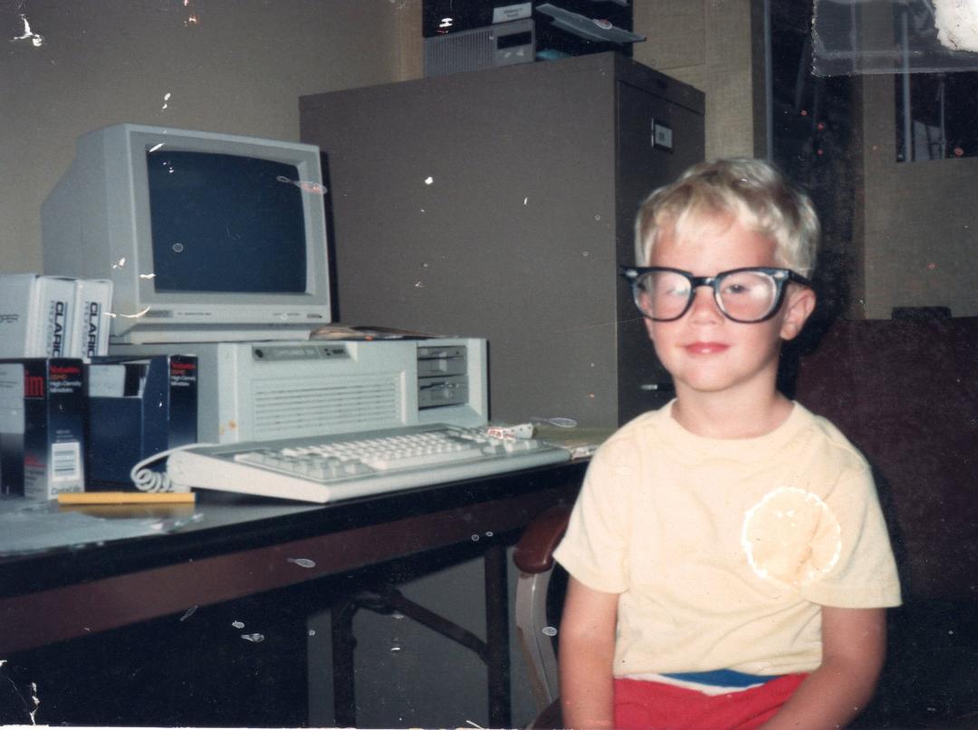 My first computer was an 8088 with dual 5 1/4 floppy drive