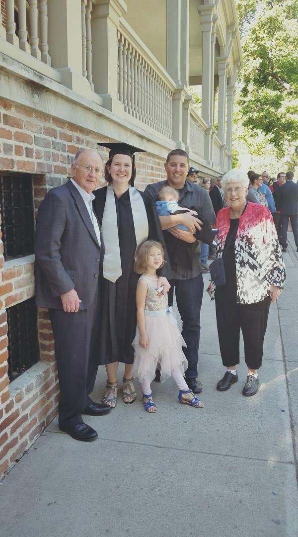 Christina's graduation today from UNR in Journalism. We are very proud of her.