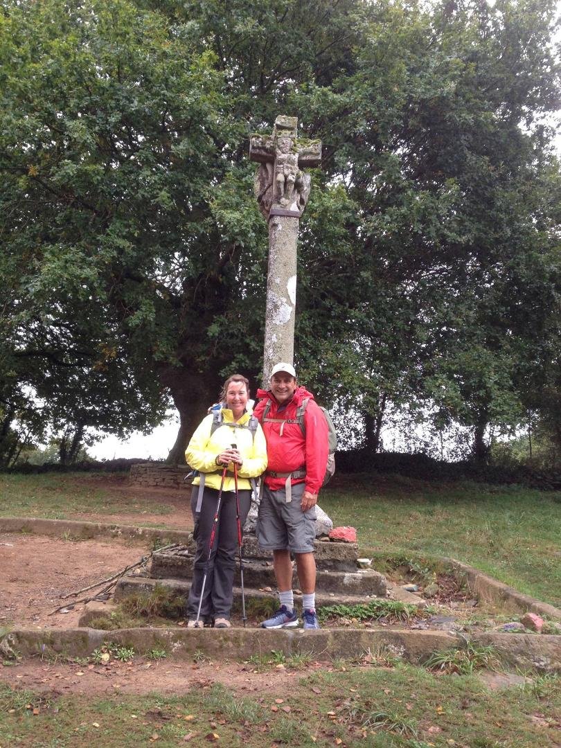 I don't know if you guys know that we are walking part of El Camino de Santiago again. This time just the last 5 days. Our friends Cindy and Pete Dreibelbis are walking the entire camino and we decided to join them for the 