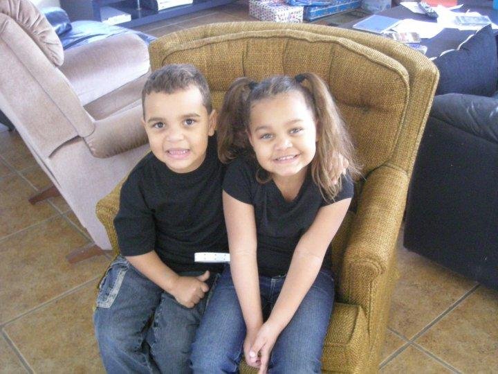 Twins Tyrone and Olivia Armstead
