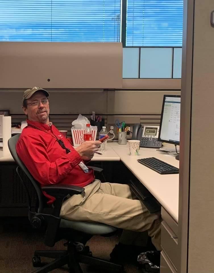 Mike Taney’s last day across my cube at PVGS. Enjoy your much deserved retirement! Stay safe!!!
