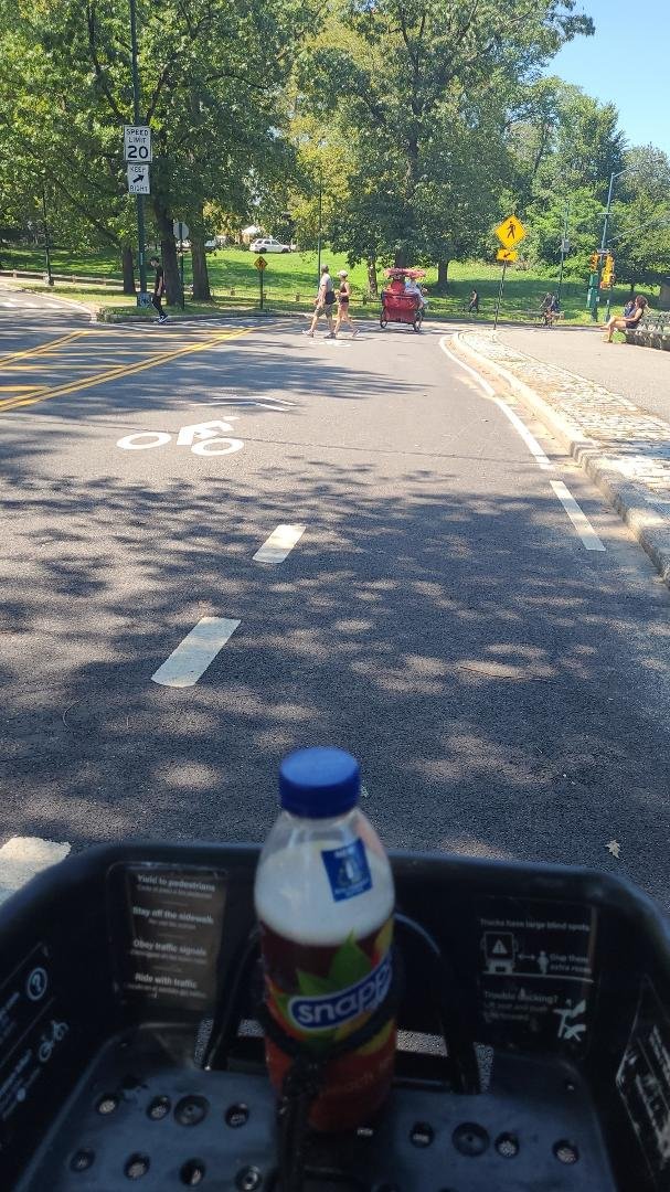 Electric bike riding. So fun. But Hot!!!