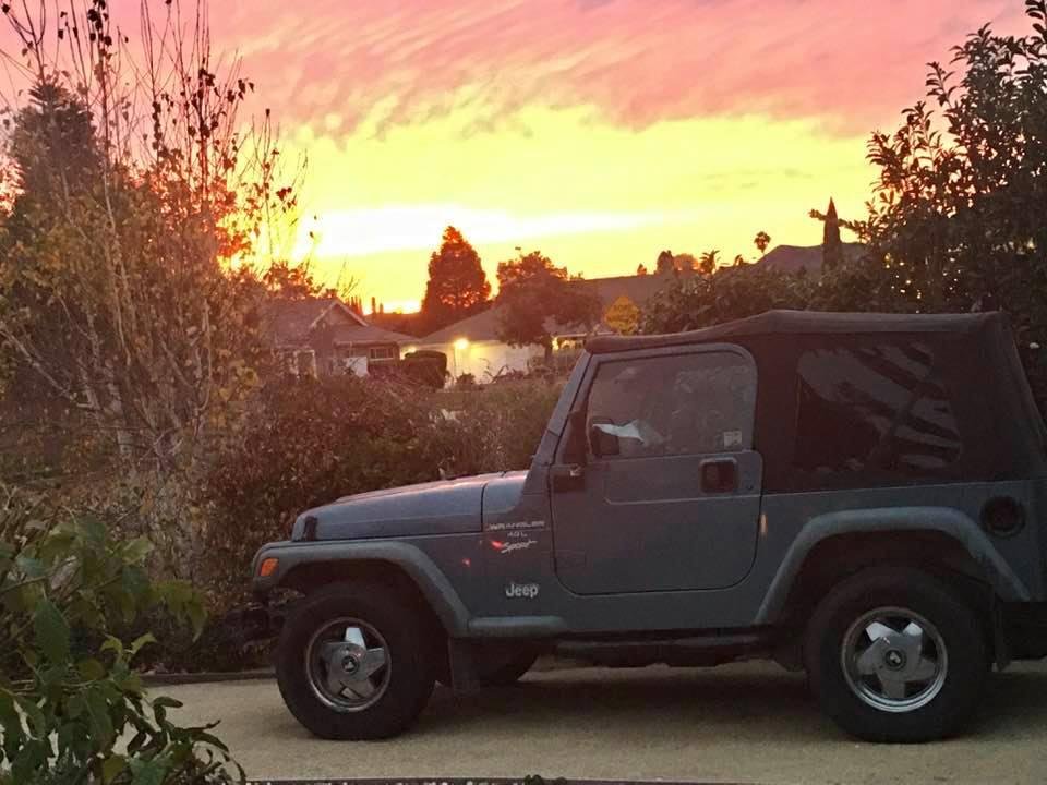 A great sunset from our house!