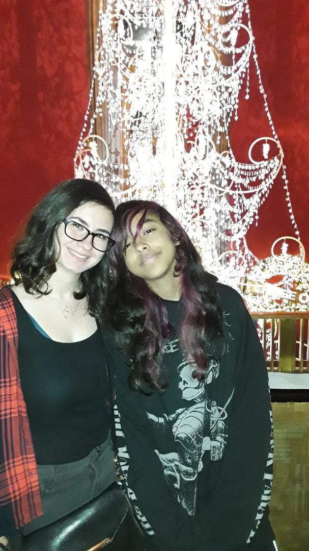 Gianna and Mikayla at the Christmas show at Radio City. It was great!