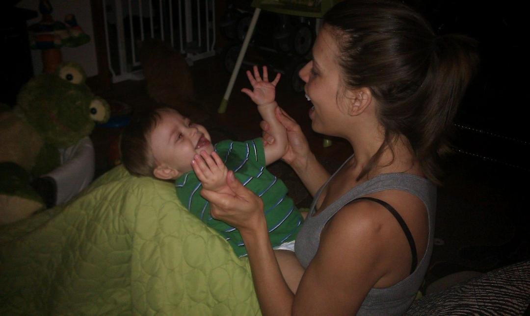 My other babies...Amber Harrison and Mason Wade