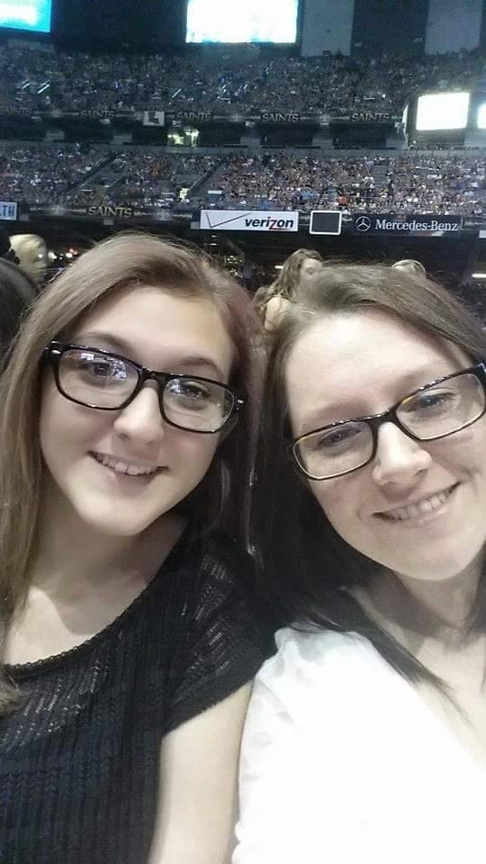 Beautiful picture of my granddaughter and daughter