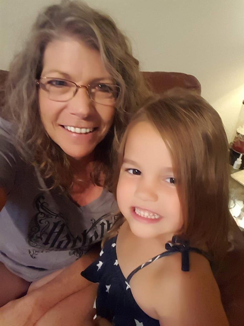 Happy 5th Birthday to my beautiful granddaughter, Hope. Love this little one to the moon & back.