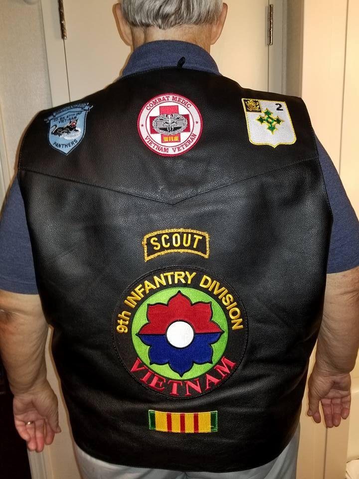 My vest with 2/47th Infantry patches and 9th Infantry Division