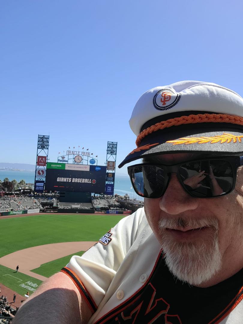 Another April, another Giants season!
Got my Captain hat. Woo hoo!