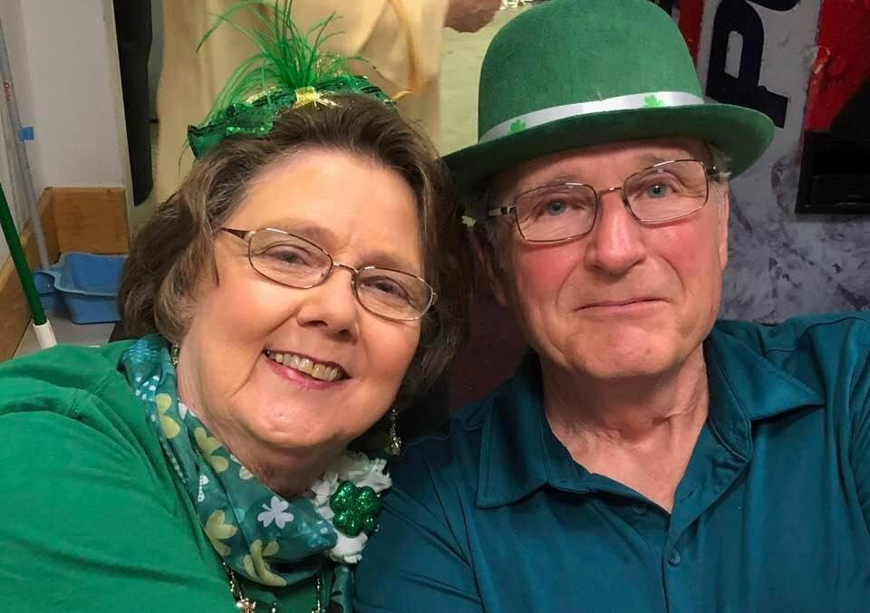 With my Irish sweetheart