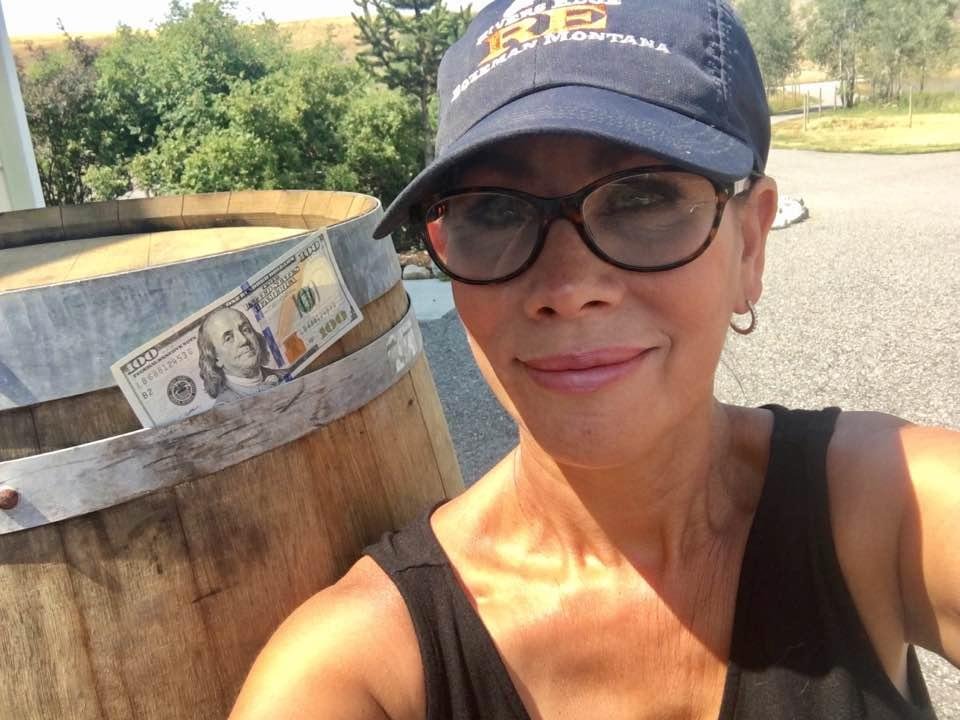$100.00 Sold a wine barrel today / ""Fund Baby Leroy"...Gofundme.com God bless !!