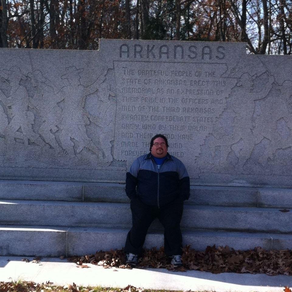 Mike Brown in Gettysburg, Pa, Nov, 2014