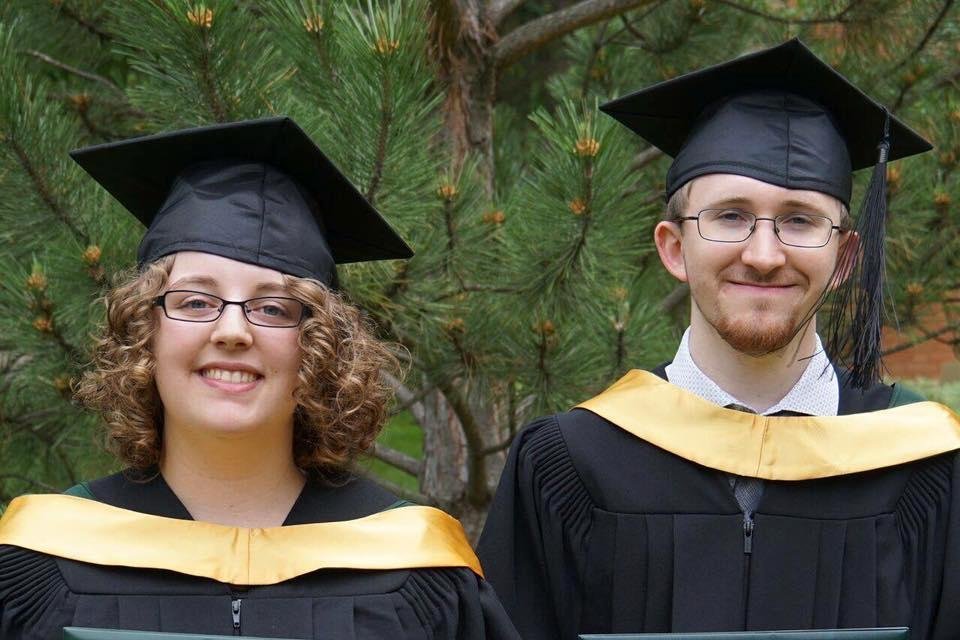 So proud for my boy and his lady. Dylan and Dayna Lacoursiere both graduated from University of Alberta with a Specialization in Computer Science and a Game Development Certificate. Ready for the real world- next stop - job