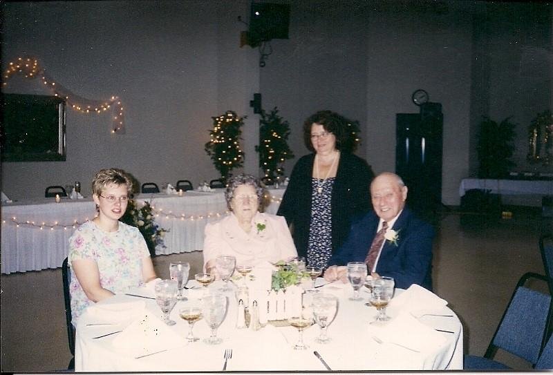 My cousin Terri, my Aunt Betty and Grammie and Grampa