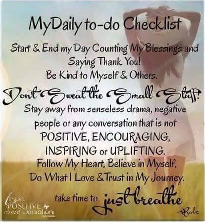 I need to do this everday I have to work. Never know what's going on with some people.