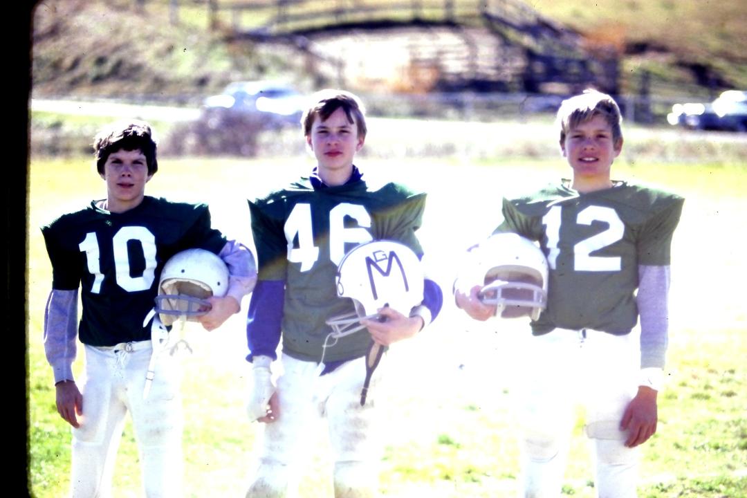 THEY GOT THEIR START IN LITTLE LEAGUE! MIKE SEMONES-VIRGINIA TECH FOOTBALL; STEVE AGEE-JAMES MADISON FOOTBALL; & VIC HATCHER- RADFORD UNIVERSITY BASEBASLL.