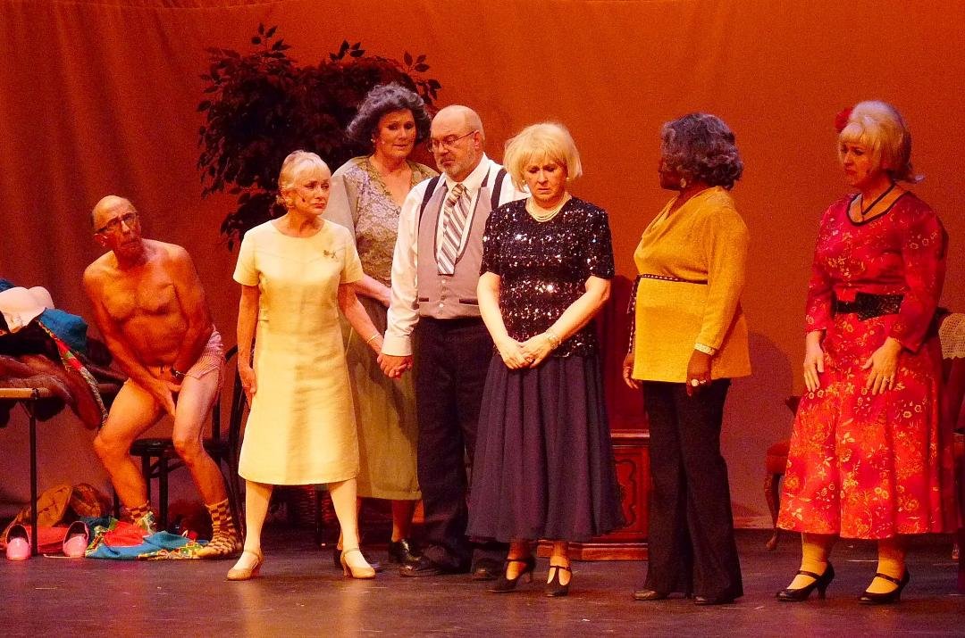 Here is another picture from my most recent play and it was on my birthday!