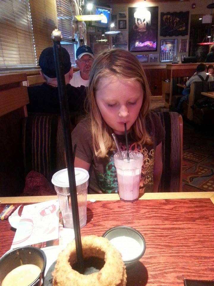 Celebrating Kayti's b-day at Red Robin