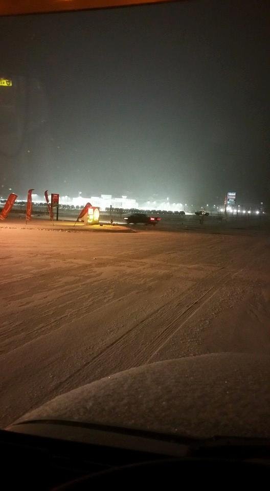 I-80 West Laramie, Colorado shut down, blizzard  conditions.