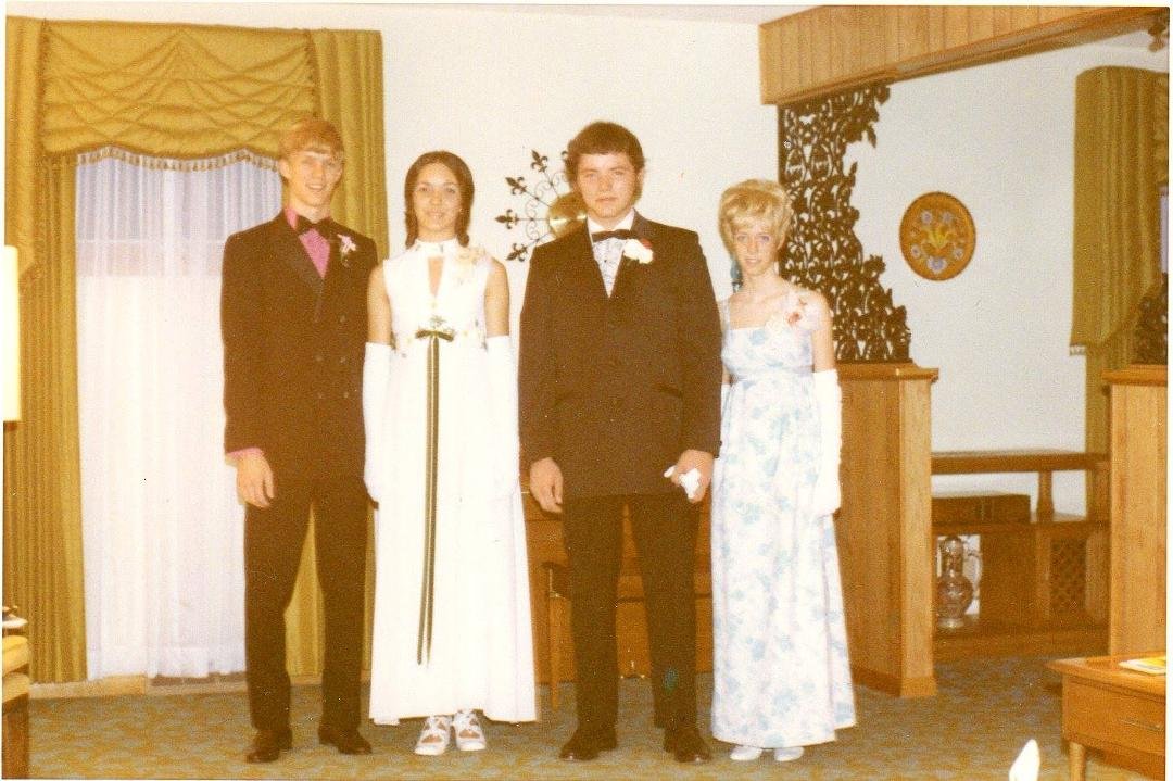 Sorted out Mom's old picture albums and came across this.