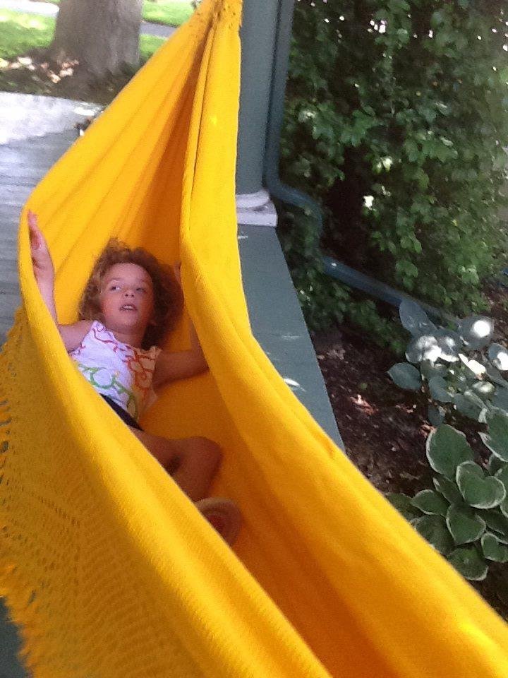 Rockin in the rede! Brasilian hammock from Pantano do Sul!