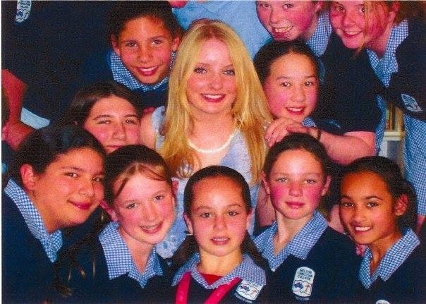 One of my grade 6 classes when Danielle Steele came to visit.