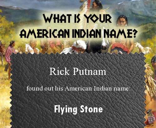 Charles Putnam's album, What is your Native American name? Photos