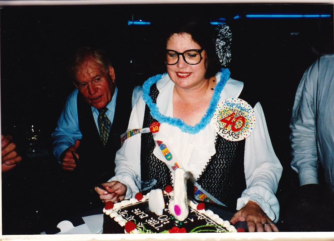 Hard to believe
THIS WAS 20 YEARS AGO!
COME CELEBRATE
SHERRY B's
60th BIRTHDAY
Saturday August 16th
and as always: our
ANNIVERSARY Celebration as well
43 YEARS!!
Lo