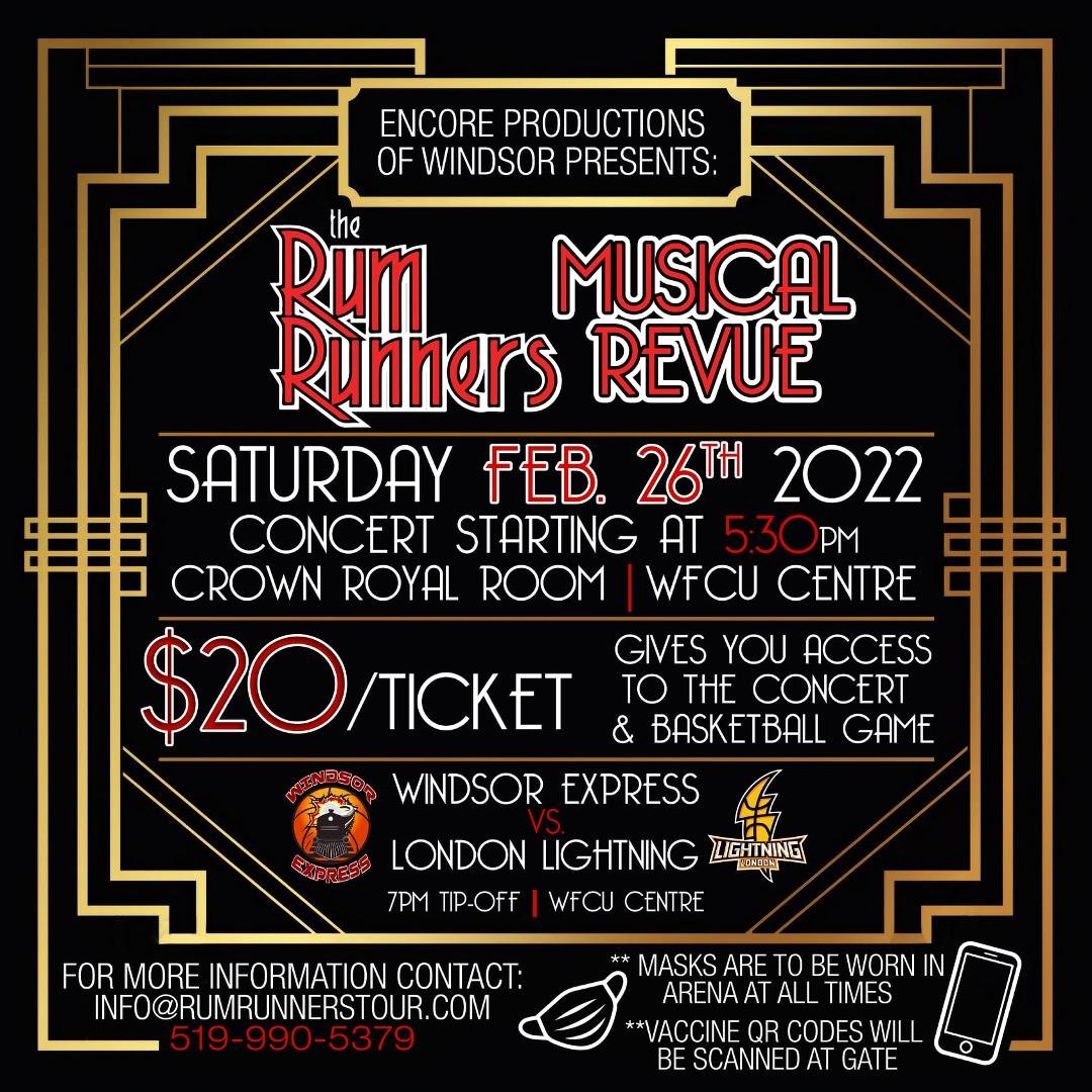 For tickets, phone 519-990-5379