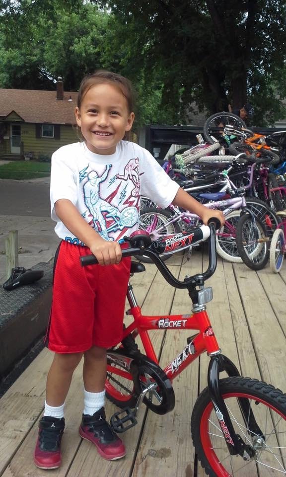 This past week I shared our church's desire to secure 100 bikes to take to Tree of Life Mission on the Rosebud Indian Reservation. This is the poorest county in the U.S. I shared this information with my neighbor hood Fac