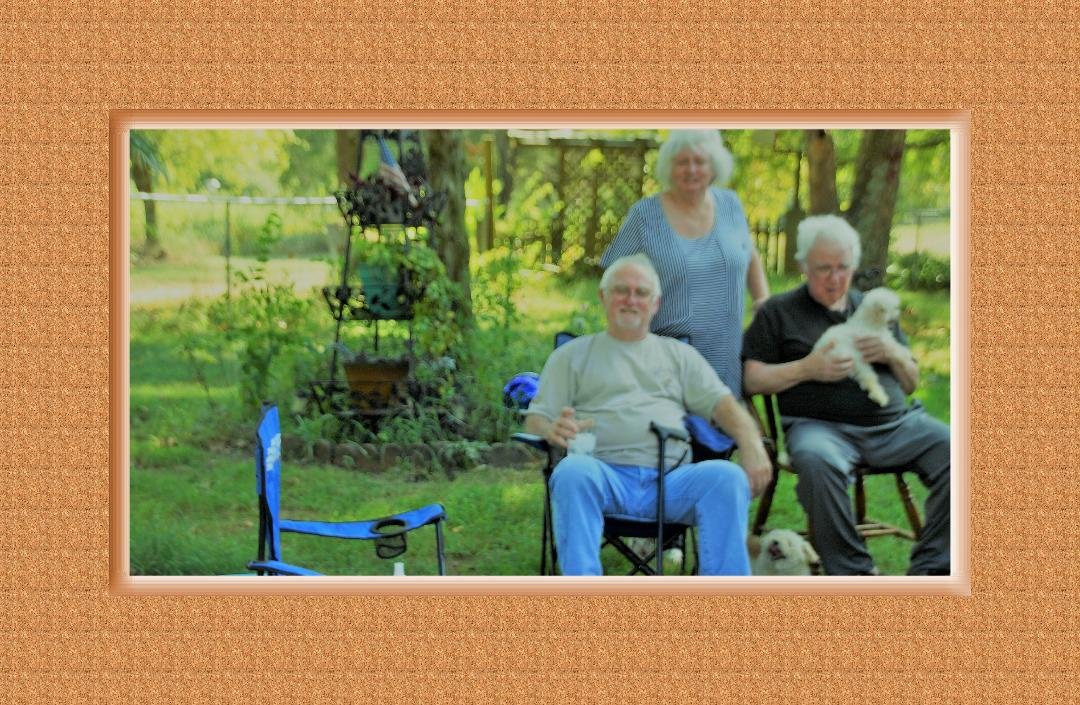 Wanda with her Bros. David and John