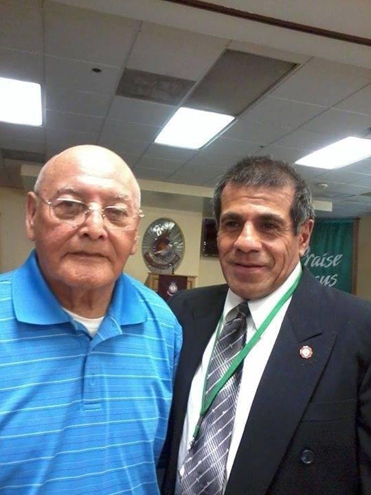 Happy Fathers' day Dad I love you. The day I graduated from the Salvation Army. They didn't have a White rope to give that day, still wearing my green one.