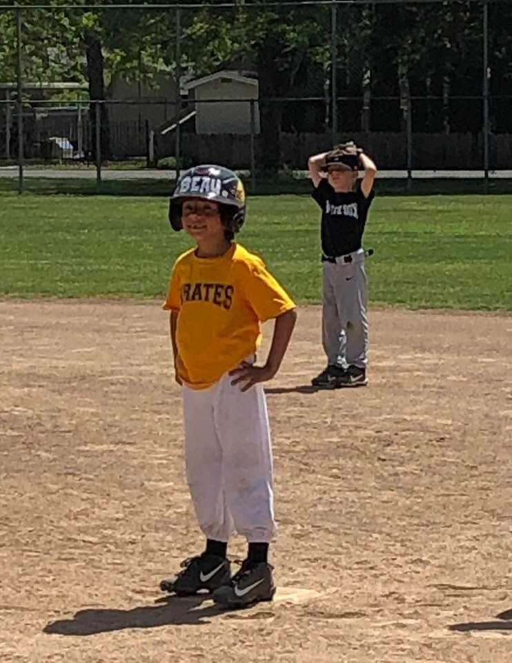 Beau at baseball ⚾️