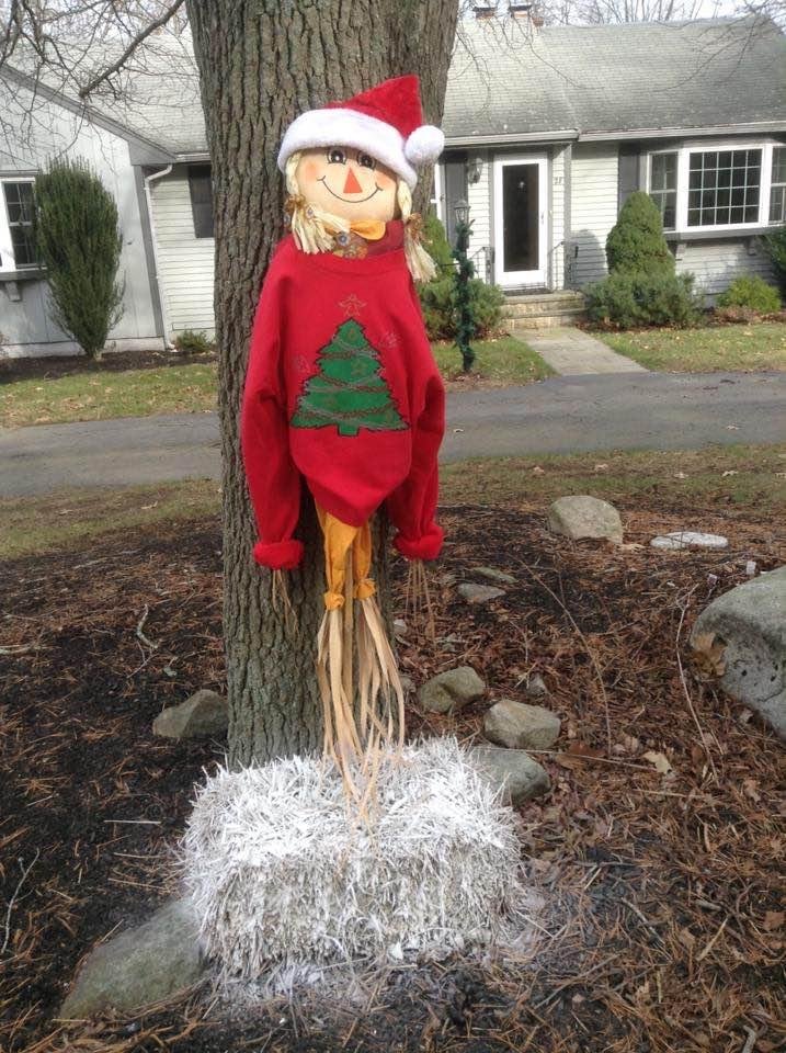 Sally Scarecrow is now Sally Claus.