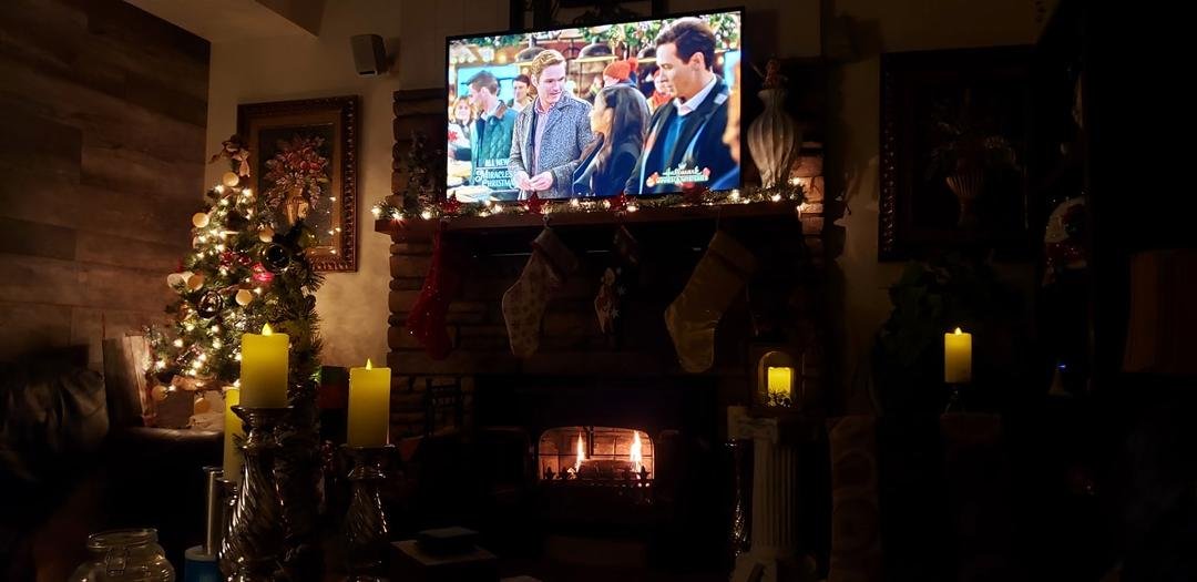 Saturday night watching the Hallmark channel