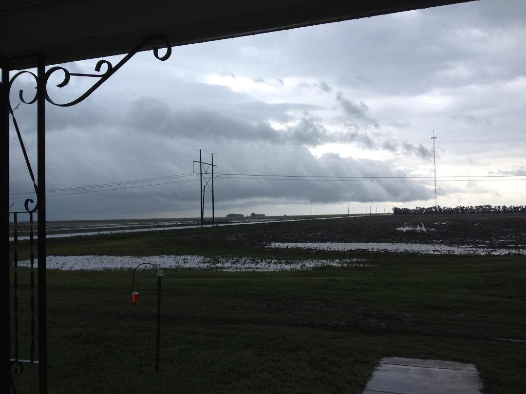 Northeast of house