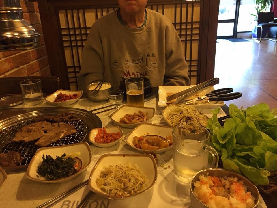 The best Korean bbq in Auckland for lunch. Retirement, sigh.....