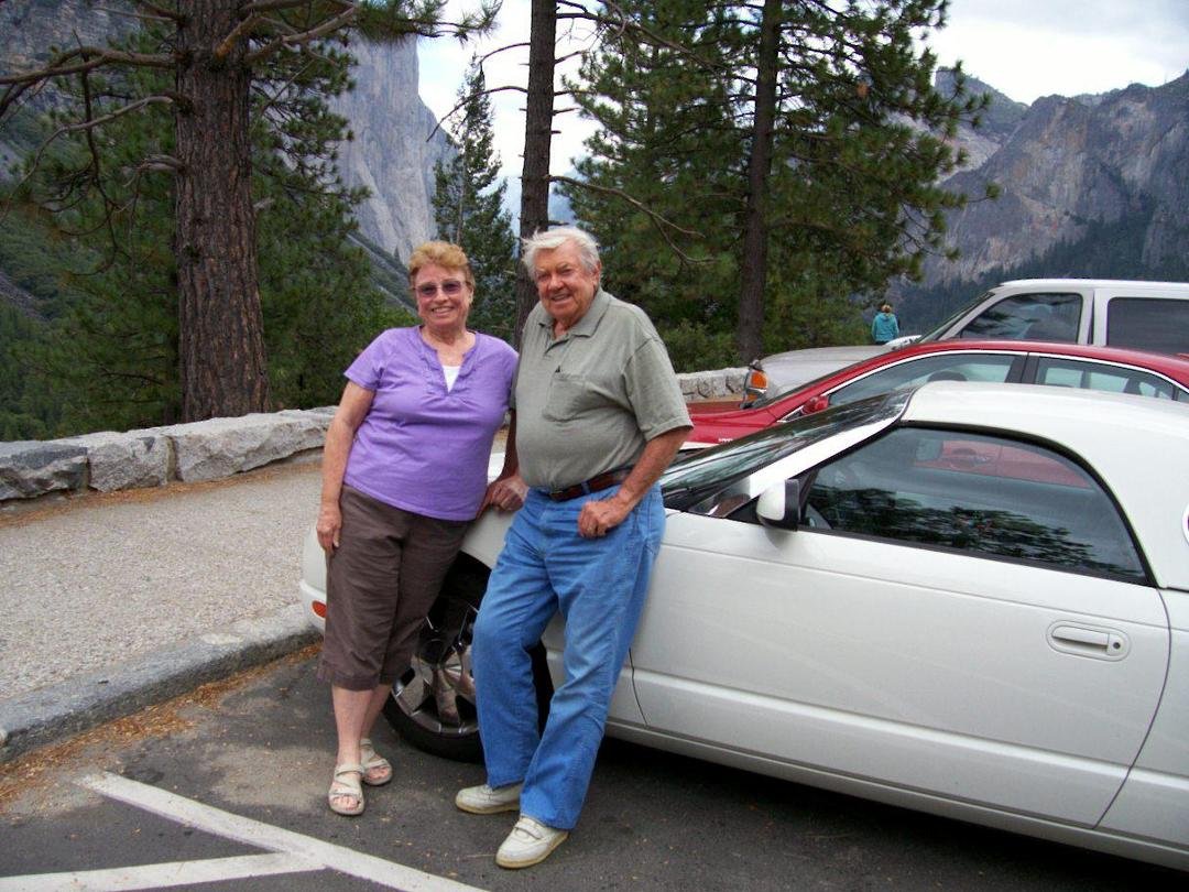 Mel an Barb at Yosemite 2011