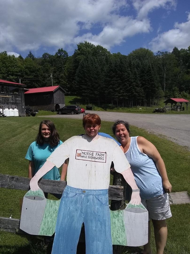 Maple syrup farm in New Hampshire