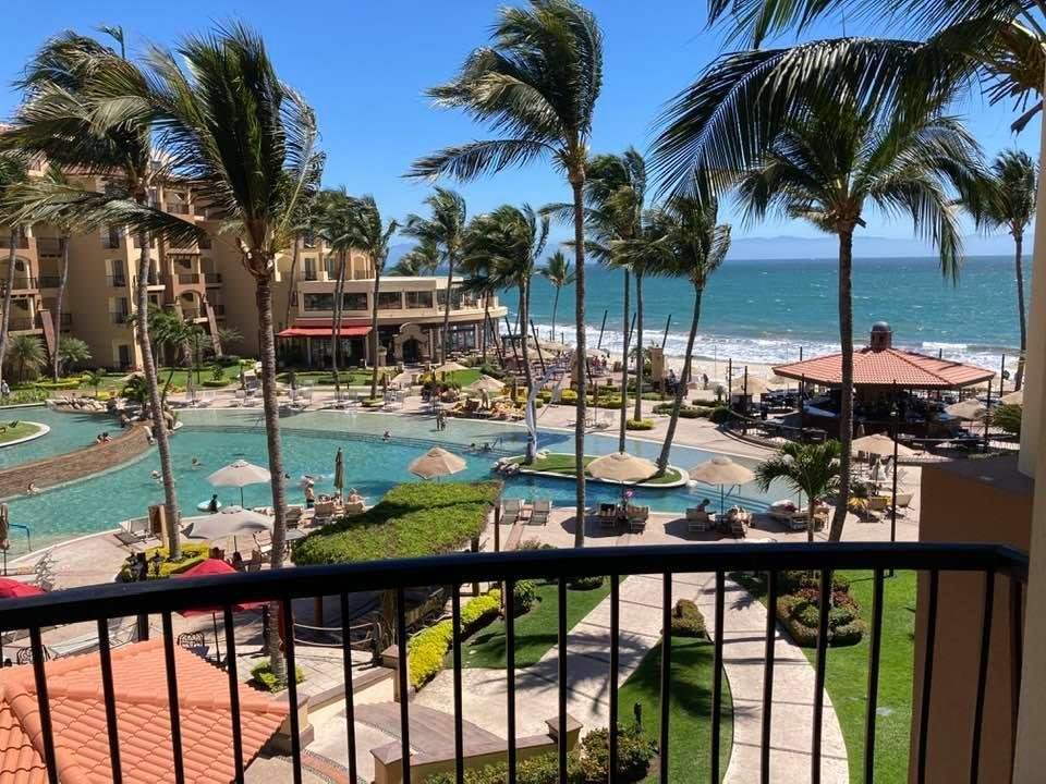 My birthday in Puerto Vallarta. Our room had this crummy view.