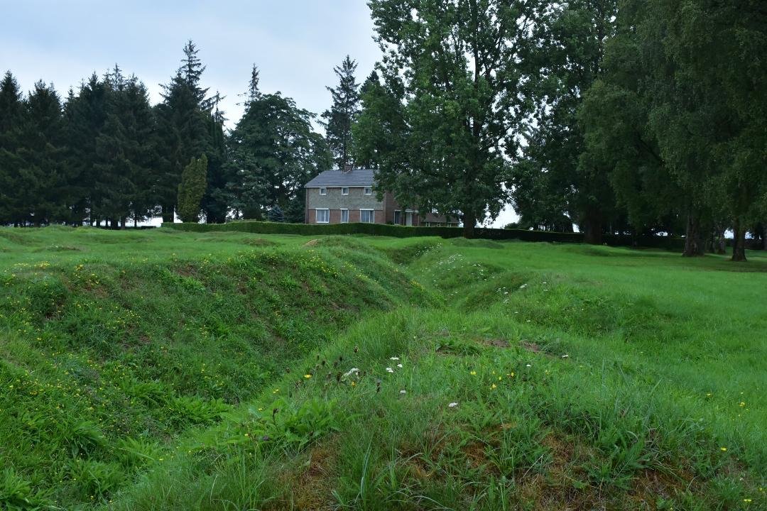 WW1 trenches, near The Somme, France