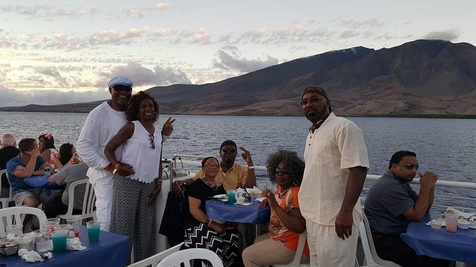 The group of us on Dinner cruise.
