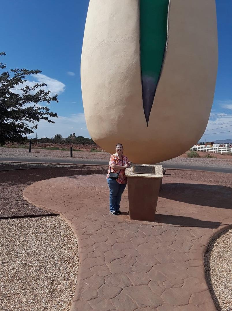 With Doug Johnson. World's Biggest Nut. You know I love big nuts!