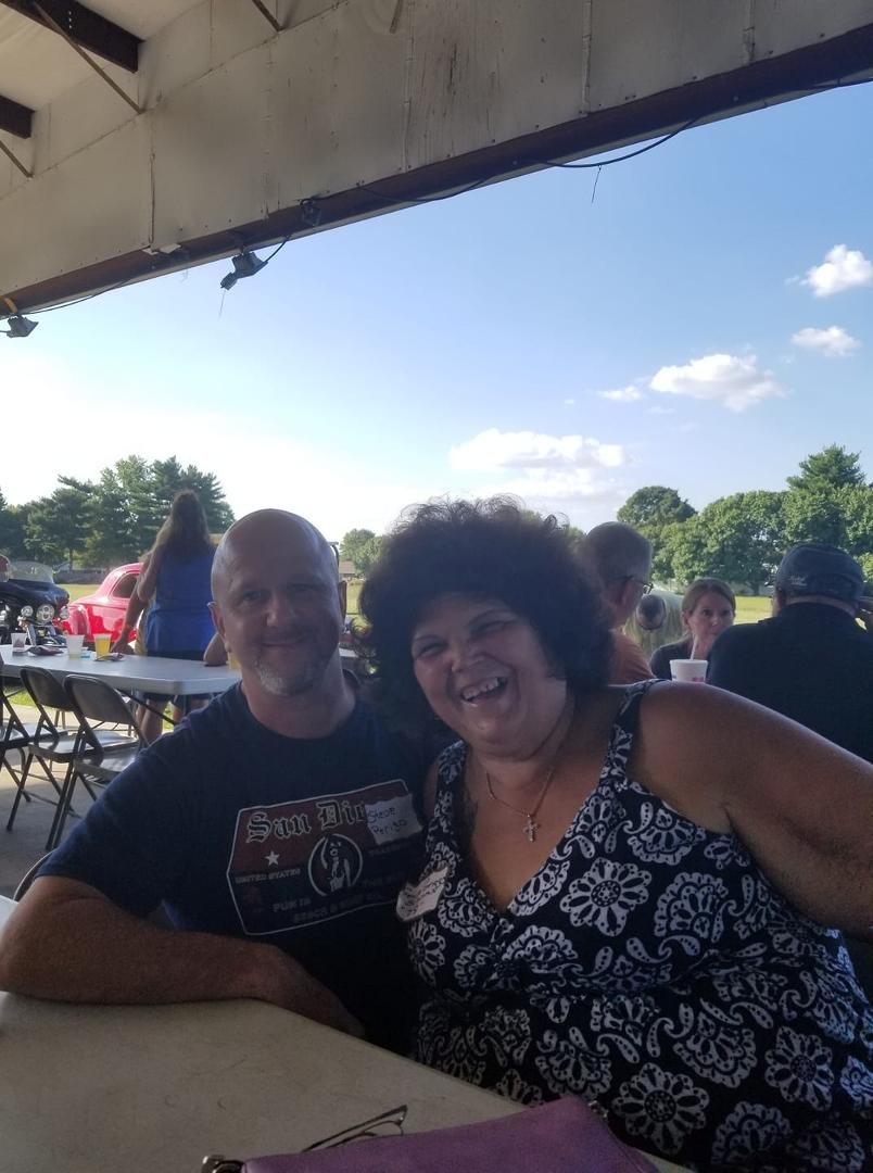 Steve and I at my class reunion